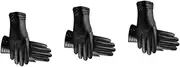 [Sosoport] 2pcs Kids Bike Gloves Cycling Gloves Ski Gloves Child Winter Gloves Cycling Gloves Full Finger Mittens Kids Riding Bike Gloves Screen Touch Gloves Windproof Gloves Water Proof Miss