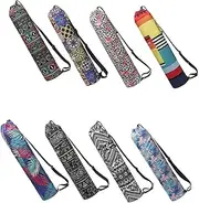 Kisangel Yoga Mat Carry Bag White Handbag Mini Belt Bag Yoga Bags Small Gym Bag Sports Bag Satchel Small Duffle Bag Travel Pouch Yoga Mat and Bag Bum Bag Mini Gym Bag Drawstring Gym Bags