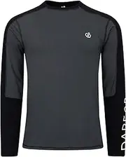 [Dare2b] Men's Exchange III Thermal Baselayer Set Base Layer, Black/Ebony, S