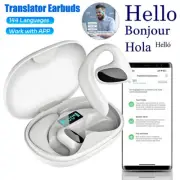 Smart Translator Earbuds 144+ Languages Bluetooth Two Way Online Translation