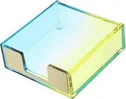GRADENEVE Note Box Notepad Holders Office Memo Pads Holder Paper Clip Holder for Desk Memo Pad Case Notepad Case Memo Papers Holder Pencil Holder Note Papers Holder Pen Holders for Desk