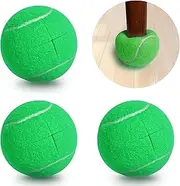 Tennis Balls for Walkers pre Cut Heavy Duty, Heavy Duty Long Lasting Felt Pad Glide Coverings, Walkers Legs Universal Precut Glide Balls, Accessories Gifts for Seniors (Green)