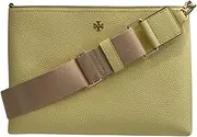 [Tory Burch] Womens 148314 Blake Swingpack Pebbled Leather Crossbody Shoulder Bag,, Lemon Sugar, Blake Swingpack