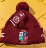 Lions Rugby Canterbury Beanie British Irish CCC NEW