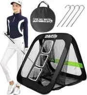 Golf Chipping Practice Net Backyard Driving Golf Accessories for Men Gift
