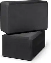Manduka Foam Yoga Block - Recycled EVA Foam Block with Ergonomic Support, Yoga Equipment, Home Gym Accessory, & Pilates Tool, Lightweight for Travel, High Density, Comfortable Edges