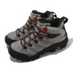 【MERRELL】X JEEP MOAB 3 MID 聯名登山鞋 男鞋 灰 黑 越野 郊山 戶外 反光(ML006133)