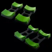 4Pcs Dumbbells Bracket MatFloor Protections Holder Fitness Equipment