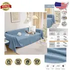 Elegant 3 Cushion Couch Cover - Elastic Chenille Slipcover for Protecting Sofas