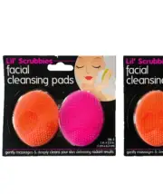 Lil' Scrubbies Facial Cleaning Pads 4ct (2 X 2) Brand New