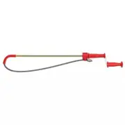 K-3 Ultra Flexible Toilet Auger - 3 ft. Snake for Effective Drain Unclogging