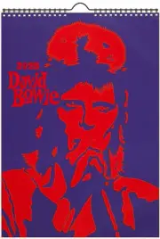 2025 Wall Calendar (12pg) DAVID BOWIE Vintage Music Posters 1007