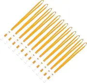 COMPUKAS 50Pcs Id Card Lanyards for Work School Exhibitions Hanging Straps Comfortable Neck Wear Flexible Lightweight for Office Workers Students and Events