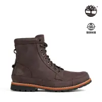 在飛比找momo購物網優惠-【Timberland】男款深棕色磨砂革 Timberlan