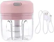 LIFKOME 1Pc Wireless Electric Garlic Crusher Mincer Portable Food Processor for Quick Garlic Puree Easy to Use Kitchen Gadget for Garlic Ginger and Chili