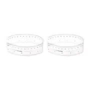 2pcs Film Ruler 12 Inch 0.1mm Scale PET Covered Flexible Straight Ruler