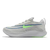 在飛比找蝦皮商城優惠-Nike 慢跑鞋 Zoom Fly 4 白 螢光綠 避震 R