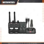 GME 2 Watt UHF CB Handheld Radio Kit - Twin Pack Offroad Adventure