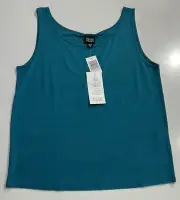 Eileen Fisher Silk Matte Jersey 100% Silk Tank Medium NWT