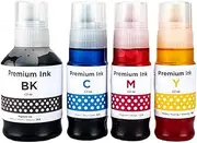 ExtraPrint 4-Pack Compatible Ink for Canon GI-66 GI66 Ink Bottle Combo [1BK,1C,1M,1Y] for Canon MAXIFY GX3060 GX4060 GX6060 GX7060 MegaTank