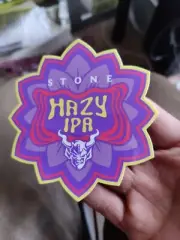 STONE BREWERY California Hazy IPA flower STICKER decal craft beer brewing