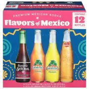 Jarritos Mexican Soda Variety Pack 4 Flavors 12 pk 150 fl oz