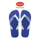 【havaianas 哈瓦仕】拖鞋 男鞋 女鞋 夾腳拖 人字拖 巴西 國旗 Logo 海洋藍4110850-2711U