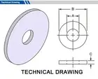 Gasket outside diameter 102mm, thickness 4mm (select inside dia, material, pack)