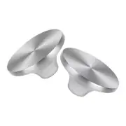 2 Pcs Pot Lid Replacement Knobs Cauldrons Stainless Steel Top Safe Handle