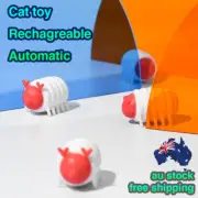 Rechargeable Automatic Electric Cat Toy Play safely USB-C Powered Tiny Cute