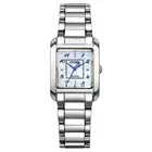 [Citizen] Eco-Drive Waterproof White Pearl Square Collection Silver Ew560_