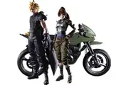 Final Fantasy VII - Jessie, Cloud & Motorcycle Play Arts Action Figure