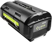 40V 6.0Ah Li-Ion Rechargeable Battery OP4050 OP4026 OP40401 Power Tools Battery - Compatible with Ryobi RY40502 RY40200(1pcs 4Ah Battery)