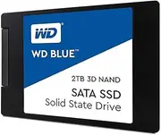 Western Digital WDS200T2B0A Blue 2TB 2.5" SATA SSD 560R/530W MB/s 95K/84K IOPS 500TBW 1.75M hrs MTBF 3D NAND 7mm 5yrs Wty