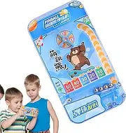 Derwrtup Pinball Game - Pocket Ejector Toys,Handheld Pinball for Kids Handheld Pinball, Pocket Pinball Toy Kid, Double Sided