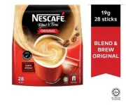 NESCAFE BLEND AND BREW INSTANT 3 IN 1 ORIGINAL ( 28 STICKS X 19g) PREMIX COFFEE