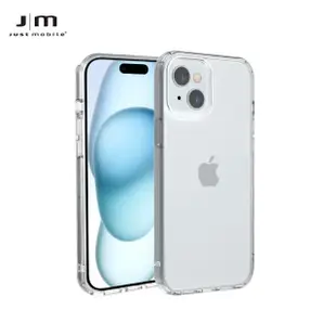 【Just Mobile】iPhone 15 6.1吋 TENC Air 氣墊抗摔保護殼-透明(iPhone 15 保護殼)