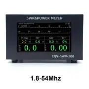 CQV-SWR-508 1.8-54Mhz SWR Power Meter 200W Digital Standing Wave Meter