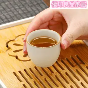 旅行茶具組 便攜茶具 泡茶組 茶壺茶具 交換禮物 便攜包 汝窯旅行茶具套裝戶外泡茶汝瓷功夫茶杯辦公室會客蓋碗小套便攜式C-6