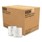 GEN 218 1-Ply Septic Safe Standard Bath Tissue (1000 Sht/Rl, 96 Rl/Ct) New