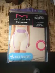 Brand New Maidenform Flexees Beige Thigh Slimmer NWT Size 2XL
