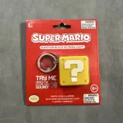 Nintendo Super Mario Question Block Keyring Light - NEW 2017 Paladone Coin Sound