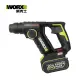 【WORX 威克士】20V 18mm 鋰電無刷電錘 雙電池(WU380S.5)