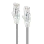 Alogic C6S-0.50GRY 0.50m Grey Ultra Slim Cat6 Network Cable - Series Alp