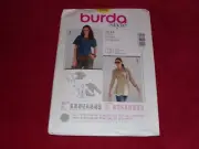 BURDA #7401 - LADIES CUTE-CASUAL TWO STYLE FRONT TIE JACKET PATTERN 10-24 FF