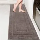 Machine Washable Kitchen Rug 24" x 70", Non-Slip/Skid Hallway Runner Rug, Sup...