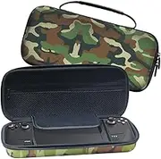 Travel Carrying Case for Steam Deck Storage Bag, EVA Handbag Protective Portable Travel Storage Bag Carry Case with Pockets for Steam Deck Accessories Waterproof & Drop-proof Storage Bag Camouflage