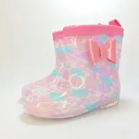 在飛比找momo購物網優惠-【小童心鞋坊】女童雨鞋 蝴蝶結雨鞋 雨靴 兒童 15-19號