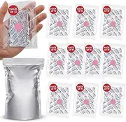 GEOMM Oxygen Absorbers-300cc (100-Pack),Food Grade, Absorber for Canning, Dehydrated, and Preserved Foods, Long Term Safe Storage For Vacuum Pantry Food, Saver For Home Freeze Dryer Bags (300 CC / 100 PACK)