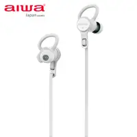 在飛比找PChome24h購物優惠-AIWA愛華 藍芽入耳式音樂通話耳機 EB602WE 白色
